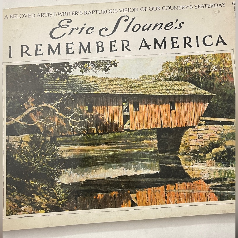 Vintage Book - Eric Sloane's I Remember America